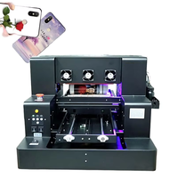 Baru A3 A4 mesin Printer Inkjet UV XP600 600dpi untuk warna-warni casing ponsel fleksibel pena akrilik kulit stiker botol kaca