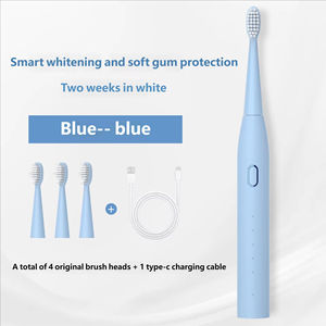 Brosse à dents électrique intelligente Soundwave en gros, poils souples, étanche IPX7, pour adulte, usage domestique et voyage, rechargeable - Product Image 4