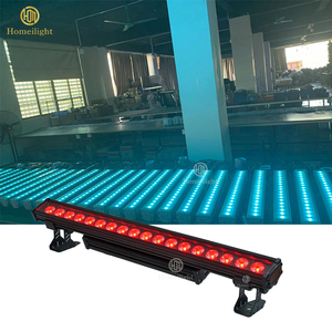 Homei ánh sáng sân khấu IP65 18pcs12w ribaltas leitesa <span class=keywords><strong>RGBW</strong></span> pixel 4in1 DJ uplights cho Câu lạc bộ Đêm Ngoài Trời công viên xây dựng sự kiện - Product Image 1