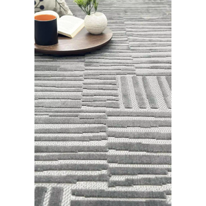 OEM Washable <b>Boho</b> Grid <b>Rug</b> Non-Slip Embossed Soft Carpet for Living Room Bedroom Modern Home Decor Available in Sizes - Product Image 6