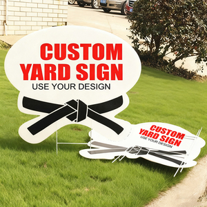 Hot bán tùy chỉnh nhựa sóng in trống PP sân dấu hiệu <span class=keywords><strong>correx</strong></span> dày và không thấm nước sáng tạo sân dấu hiệu - Product Image 5