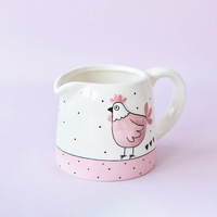 Poulet bec forme tasse mignon motif après-midi thé tasse cadeau céramique Americano lait Couple tasse