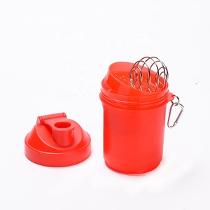 Vasos mezcladores <span class=keywords><strong>de</strong></span> proteínas <span class=keywords><strong>de</strong></span> plástico PP para gimnasio y fitness con almacenamiento, <span class=keywords><strong>botella</strong></span> <span class=keywords><strong>de</strong></span> <span class=keywords><strong>agua</strong></span> <span class=keywords><strong>de</strong></span> plástico con clip para escalada, 13oz/400ml - Product Image 4