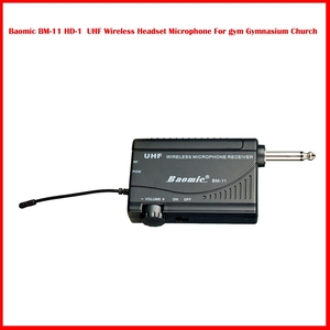 <span class=keywords><strong>Baomic</strong></span> BM-11 HD-1 UHF Tai nghe không dây <span class=keywords><strong>Microphone</strong></span> cho phòng tập thể dục phòng tập thể dục Nhà thờ chuyển động Trường Sân khấu và các dịp khác - Product Image 5