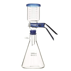 Ensemble de flacons de filtration sous vide en verre borosilicaté 2000 ml, appareil de distillation et de filtration de laboratoire - Product Image 3
