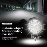 NOUVEAU Circulaire 102w grand champ de vision pour voiture LED flash explosif pour véhicule tout-terrain modifié projecteurs pour moto