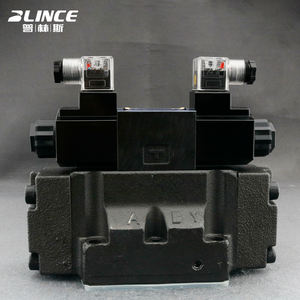 DSHG Serisi Yüksek Debili 300l/dak pilot Elektro-Hidrolik Kontrol Valfi 24 12 Vdc Hidrolik Yön Kontrol Solenoid Valfi - Product Image 3