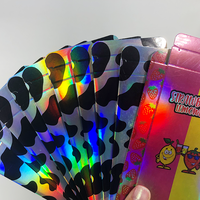 Individuelle Holografische Folienprägung Pilz-Schokoladenriegel Verpackungsbox |   Kindersichere Essbare Pilz-Gummibärchen Schokoladen-Geschenkbox
