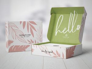 Wholesale Custom Clothing Fold Kraft Paper Mailer Box <b>Packaging</b> <b>Biodegradable</b> Shipping Box Shipper Corrugated Box - Product Image 3