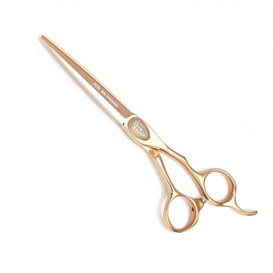 Tijeras de Peluquería Profesionales de Acero Inoxidable Color Rosa Joya de Apto Enterprises, Herramientas de Peluquería de 6.0-6.8 Pulgadas, Tijeras de Corte de Precisión - Product Image 1