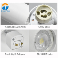 2020 Lampu Sorot LED GU10 Bulat 120V-265V Murah dan Berkualitas CE Rohs