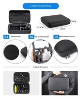 Kit Complet d'Accessoires Gopro 84-en-1 A pour Fixation Poitrine et Support RAM, Idéal pour Caméras d'Action Action4/5/Insta360 - Vente Flash