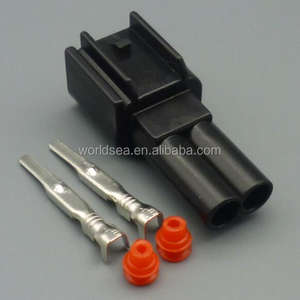 2pin FW-C-2F-B <span class=keywords><strong>2</strong></span> دبوس الإشعال لفائف الأسلاك تسخير الإناث والذكور موصل تلقائي مقاوم للمياه لفورد التركيز - Product Image 3