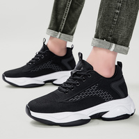 Chaussures de sport pour hommes, baskets Flyknits, chaussures de marche respirantes et confortables, chaussures décontractées, grande taille 37 44