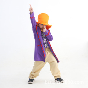 Disfraz Infantil Unisex <span class=keywords><strong>de</strong></span> Halloween <span class=keywords><strong>de</strong></span> <span class=keywords><strong>Charlie</strong></span> y la Fábrica <span class=keywords><strong>de</strong></span> <span class=keywords><strong>Chocolate</strong></span> para Willy, Traje <span class=keywords><strong>de</strong></span> Poliéster para Actuaciones - Product Image 2