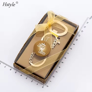 Abrebotellas Hstyle 8 Shape Love Forever Favores de boda y regalos para invitados Recuerdos DE BODA Suministros para fiestas Abrebotellas - Product Image 6