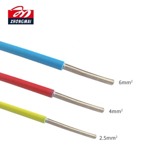 Cable de Tierra ZHONGMAI <span class=keywords><strong>BLV</strong></span>/BLVVB de Aluminio con Aislamiento de PVC, Conductor Sólido JB/T 8734.5-2016, Revestimiento de PVC, Varios Diámetros (3-10mm) - Product Image 2