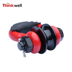 Gancho de Remolque Thinkwell 4.75T, Acero al Carbono con Recubrimiento en Polvo Rojo, Tipo U, Polea para Remolque - Product Image 1