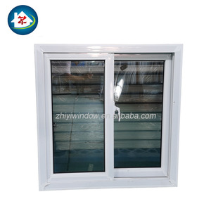 Phong cách thuộc địa bão tác động Windows 36x60 uPVC PVC hồ sơ trượt cửa sổ với muỗi lưới - Product Image 3