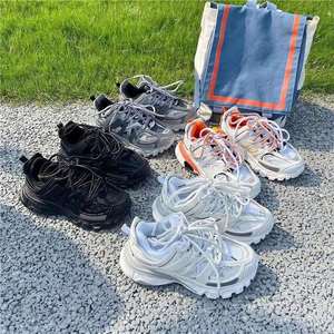 Chaussures de sport originales de haute qualité, élégantes, confortables et luxueuses, chaussures de sport pour hommes en cuir de couleur unie, design de créateur - Product Image 1