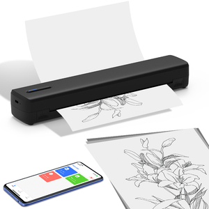 เครื่องพิมพ์แบบพกพาไร้สาย OEM ขนาด A4 ใช้เทคโนโลยีการถ่ายโอนความร้อน ความละเอียด 203dpi แบตเตอรี่ 1500mAh มีสินค้าในสต็อก เหมาะสำหรับร้านสักและสำนักงานเคลื่อนที่ - Product Image 6