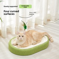 Griffoir pour chat en sisal, durable, résistant aux griffures, jouet minimaliste, n'égarene pas les poils, auto-entretenant, soulage l'ennui