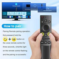 Control Remoto de Voz de Repuesto BN59-01357F para Samsung Smart TV QN32Q60AAFXZA QN43Q60AAFXZA QN50Q60AAFXZA QN55Q60AAFXZA