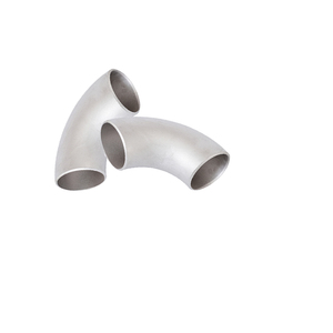 Coude à souder bout à bout en acier inoxydable 316 à 90 degrés DIN 2605 Type 3 1.4301, raccord de tuyauterie résistant à la corrosion pour le traitement chimique - Product Image 1