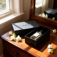 Boîte à parfum en carton rigide de luxe, impression personnalisée, 30ml 50ml 100ml, pour flacon de parfum