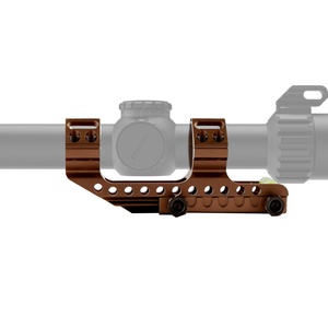Support de lunette BANGBANG Cantilever, support de lunette pour tube de 30 mm avec calibration horizontale, hauteur centrale de 1,4 po (marron) - Product Image 6