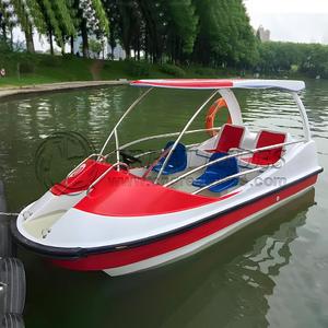 Bateaux électriques en fibre de verre, drainage automatique, pour 4 personnes, bon marché, pour la mer, nouveau modèle - Product Image 6
