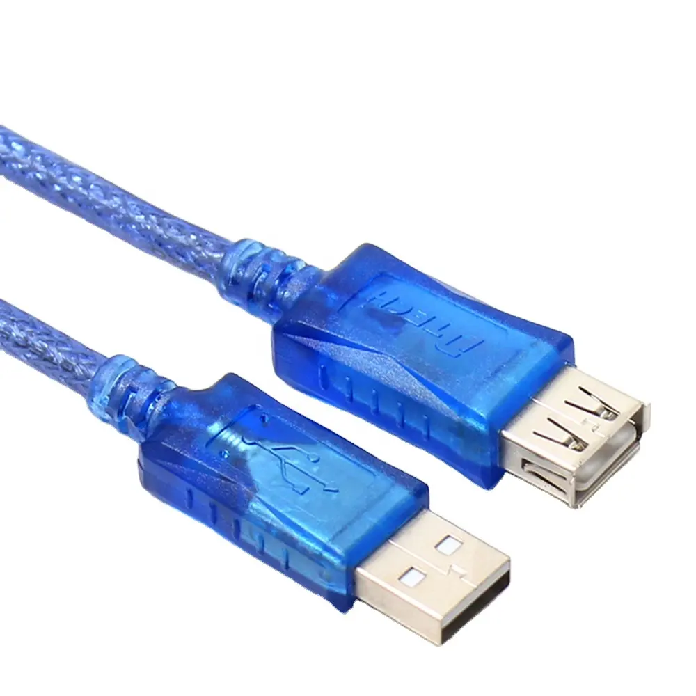 High Speed USB 2.0 Charge and Data Cable 5M Gold-Plated Female-Male Micro USB Cable for Computer Laptop Printer