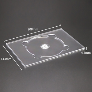 SUNSHING - Estuche Transparente para Discos Blu-Ray y DVD, Tamaño Digi Tray para 2 Discos, Delgado, Negro, Transparente, para Discos CD, Embalaje Protector para Discos DVD - Product Image 3