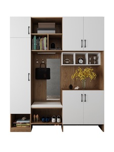 <span class=keywords><strong>Meuble</strong></span> à vin d'<span class=keywords><strong>angle</strong></span> moderne en verre avec rangement pour salon et <span class=keywords><strong>bar</strong></span> à domicile - Product Image 5