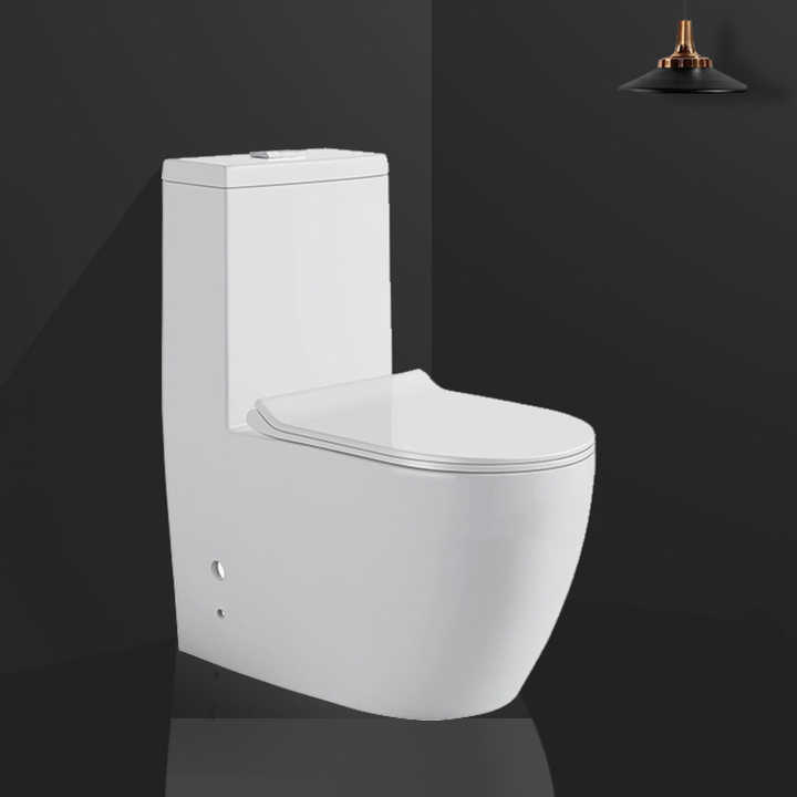 China Manufacturer Sanitaryware Bathroom Ptrap Rimless Flush Water