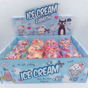 2019 Más Vendido DIY Conos de Espuma, Perlas, Slime, Gelatina, Puré, Arcilla de Cristal, Plástico Blando para Juguetes Infantiles - Product Image 3