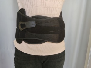 Sabuk penopang Lumbar Universal, penahan ortotik dengan panel Lateral dapat diatur - Product Image 2