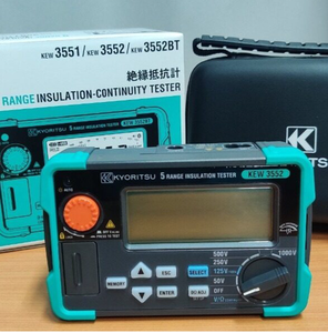 เครื่องทดสอบฉนวนไฟฟ้าดิจิตอล KYORITSU รุ่นประสิทธิภาพสูง KEW 3551 3552 - Product Image 4