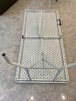 Table pliante en plastique pour événements en plein air, table pliante de 6 pieds, mesas plegables para eventos, table pliante de 8 pieds, 6 pieds