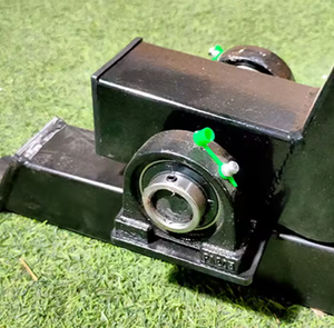 Dumbbell Spotter Stands Machine Single Double Arm Dumbbell Bench Press <strong>Weight</strong> Lifting Metal Movable <strong>Rack</strong> - Product Image 5