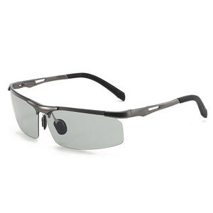 Gafas de Sol Personalizadas con Logotipo, de Metal, Media Montura, para Ciclismo y Conducción, con Protección UV400, Fotocromáticas y Polarizadas, para Hombre y Mujer - Product Image 6