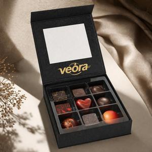 Caja de Embalaje de Lujo para Dátiles de Dubái y Chocolate de <span class=keywords><strong>Pascua</strong></span> con Ventana Transparente para Ramadán - Product Image 3