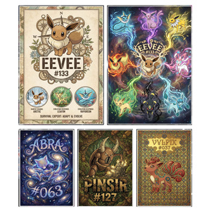 Caja Misteriosa de Arte de Pokémon, Tamaño A5, con Marco Extendido, Set de Tarjetas Coleccionables, Caja Sorpresa - Product Image 6