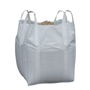 Sac en plastique PP durable EGP, <span class=keywords><strong>grand</strong></span> sac en vrac avec fond plat et boucle d'angle croisée pour le stockage du ciment et <span class=keywords><strong>la</strong></span> construction - Product Image 5