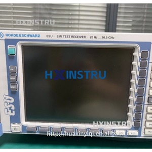 เครื่องรับสัญญาณทดสอบ EMI รุ่น Rohde And Schwarz ESU26 20 Hz ถึง 26.5 GHz เครื่องวิเคราะห์ EMC ผ่านการทดสอบและปรับเทียบในสภาพการทำงาน # นิซเอช - Product Image 4
