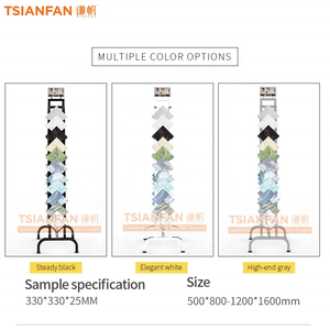 Cạnh hiện đại HotWheels hiển thị PVC đá cẩm thạch Giá rõ ràng bóng sàn đứng đơn vị thạch anh hiển thị giá - Product Image 2