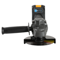 Meuleuse d'angle sans fil sans balais M14, machine à meuler et à couper électrique 21V pour outil à batterie DIY avec gâchette