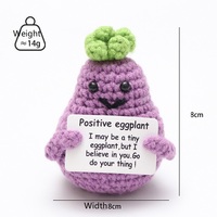 Pomme de terre à énergie créative PP coton Mini poche câlin Crochet avocat cadeau accessoires faits à la main drôle fête de noël décor à la maison