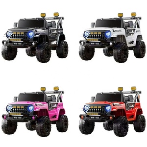 Xe ô tô điện trẻ em điều khiển từ xa, 4 bánh, dành cho bé trai và bé gái từ 1-6 tuổi, có thể ngồi lái, kiểu xe địa hình - Product Image 6