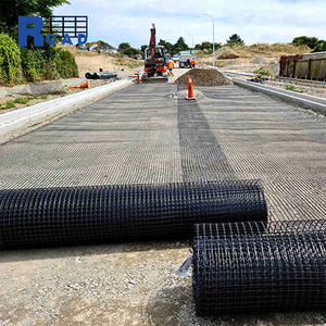 Biaxial PP พลาสติก geogrid <span class=keywords><strong>tgsg</strong></span> 3030ที่มีใบรับรอง CE สำหรับการเสริมแรงการก่อสร้างถนน - Product Image 3